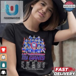 Giants 100Th Anniversary Shirt Laugh Celebrate In Style fashionwaveus 1 2