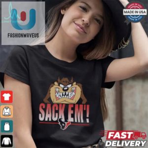 Get Wild Taz X Texans Funny Shirt Unique Fan Musthave fashionwaveus 1 2