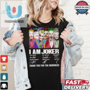 Unique Joker Shirt Humor Memories With Signatures fashionwaveus 1 1