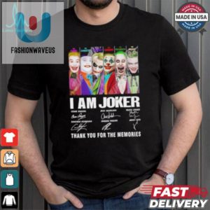 Unique Joker Shirt Hilarious Memories In Every Signature fashionwaveus 1 4