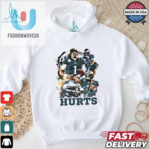 Fly High And Laugh Jalen Hurts Vintage Eagles Tee fashionwaveus 1 3