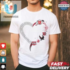 Get Your Heart Utah Utes Shirt Love With A Laugh fashionwaveus 1 2