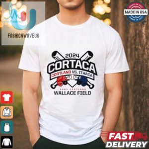 2024 Cortaca Faceoff Tee Funny Cortland Vs Ithaca Clash fashionwaveus 1 2