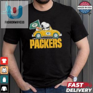 Funny Snoopy Woodstock Packers Car Shirt Unique Fan Gear fashionwaveus 1 4