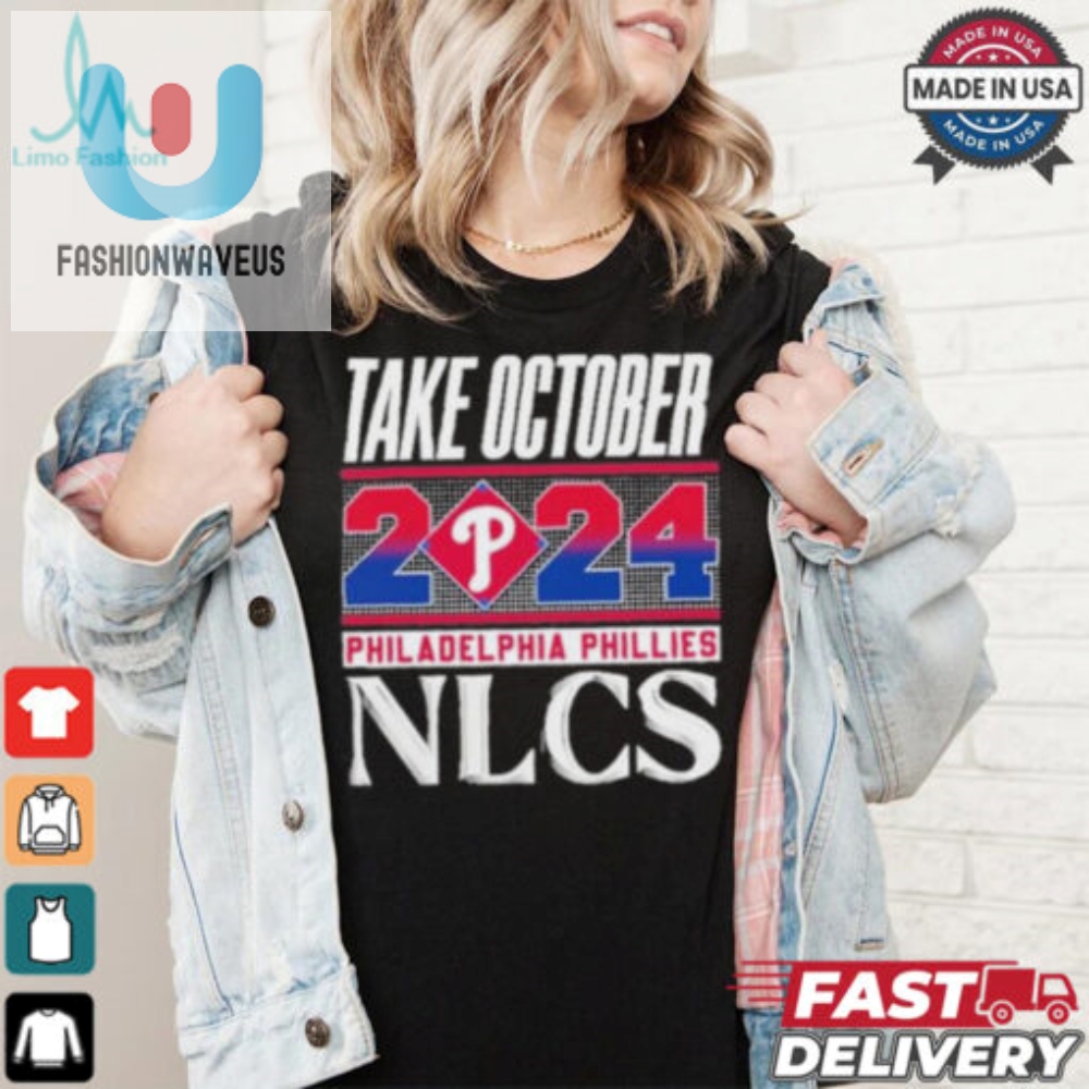 Snag Your 2024 Phillies Nlcs Shirt  Octobers Lucky Charm