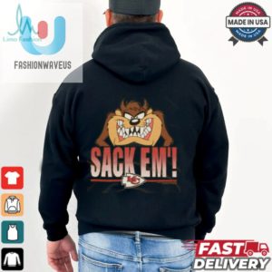 Get Looney Taz Sack Em Kc Chiefs Shirt Fun And Unique fashionwaveus 1 1