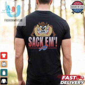 Get Wild Taz Sack Em Buffalo Bills Shirt Looney Tunes Fun fashionwaveus 1 2