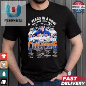 Astros Al West Champs Shirt 4 Years Of Houston Swagger fashionwaveus 1 4