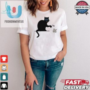 Funny Panthers Black Cat Vs. Saints Logo Tee fashionwaveus 1 3