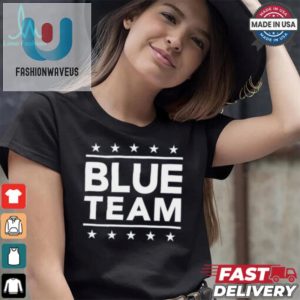 Laugh Wear Quirky Vote Blue Team Shirt fashionwaveus 1 2