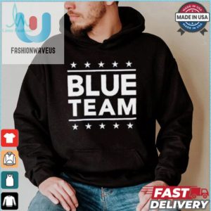 Laugh Wear Quirky Vote Blue Team Shirt fashionwaveus 1 3