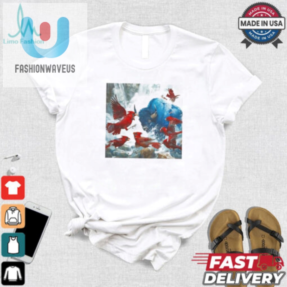 Buffalo Bills Vs Bird Gang Hilarious Rivalry Graphic Tee