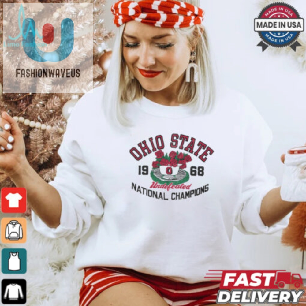 Score Big With 1968 Undefeated Ohio State Tee Vintage Fun fashionwaveus 1