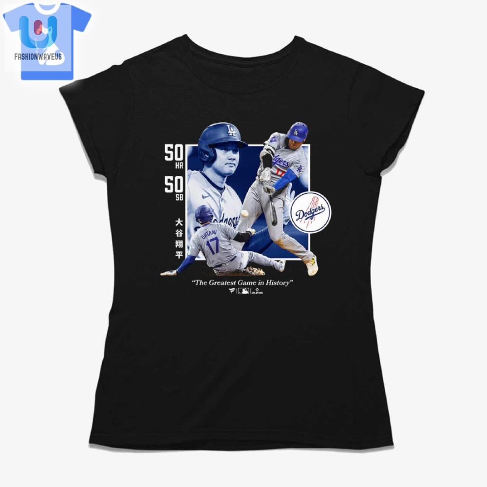 Ohtani Dodgers Tee Unmatched Game Unparalleled Humor