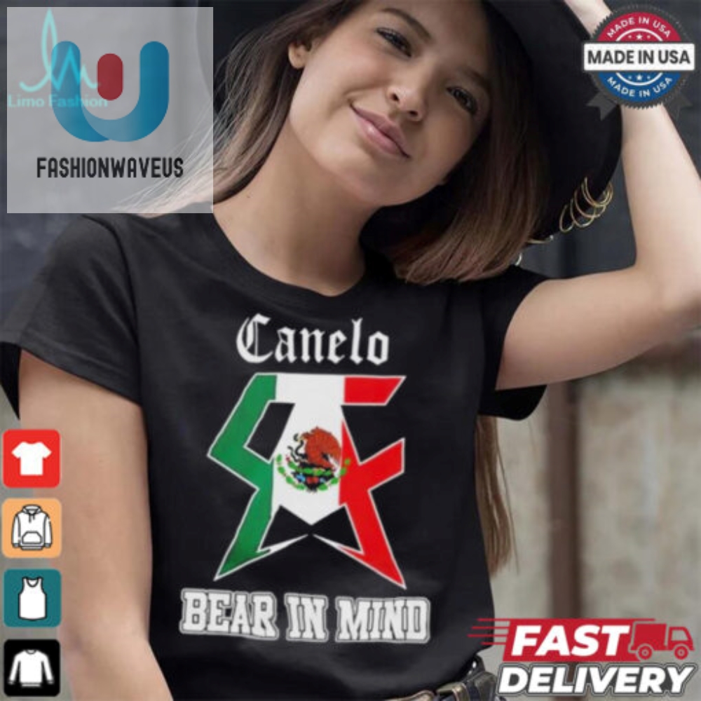 Punchy Canelo Bear Shirt  Ko Your Style With Humor