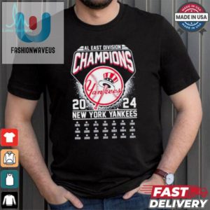 Score Big Laughs 2024 Yankees Al East Champs 3D Tee fashionwaveus 1 4