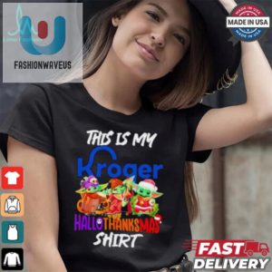 Funny Baby Yoda Hallothanksmas Shirt Limited Edition fashionwaveus 1 1