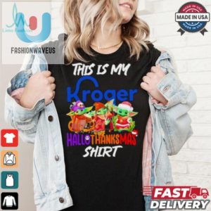 Funny Baby Yoda Hallothanksmas Shirt Limited Edition fashionwaveus 1 3