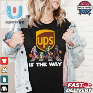 Hilarious Star Wars Halloween Shirt Ups Walk Is The Way fashionwaveus 1 3