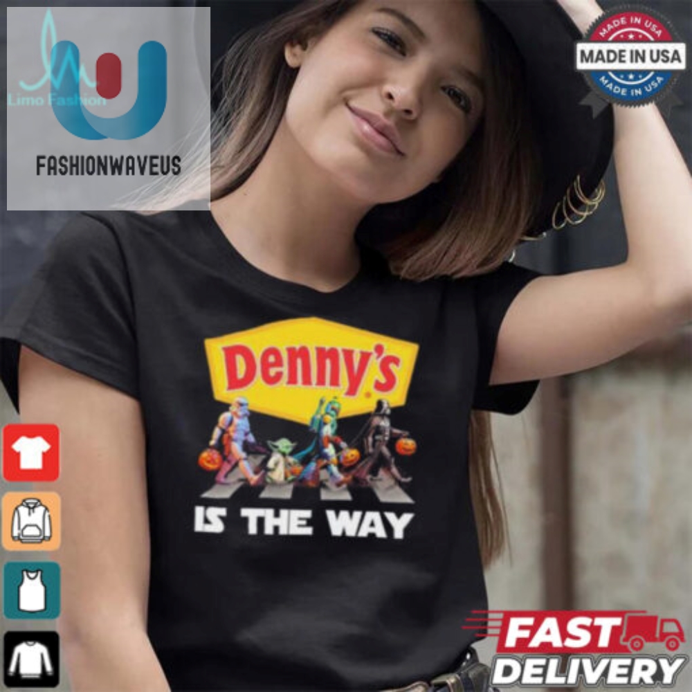 Funny Dennys Star War Walk Is The Way Halloween Shirt