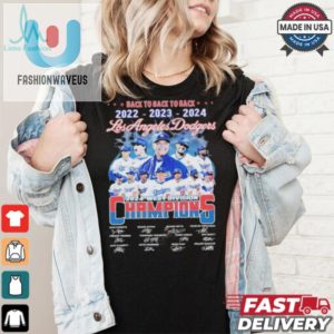 Dodgers 2024 Champs Tee 3Peat Your Way To Laughter fashionwaveus 1 3