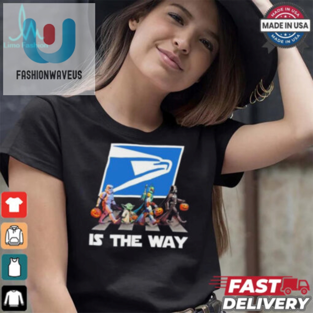 Usps Star Wars Walk Is The Way Funny Halloween Shirt