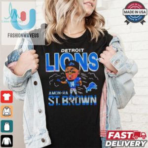 Roar With Amon Ra Fun Detroit Lions Tee Roarapproved fashionwaveus 1 3