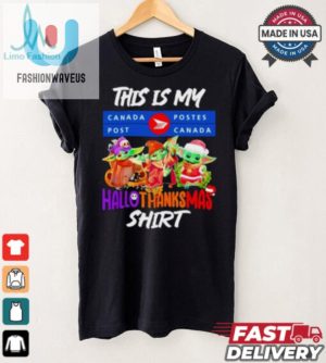 Funny Baby Yoda Hallothanksmas Shirt For Sale In Canada fashionwaveus 1 2