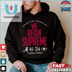 2024 Bama Beats Bulldogs Funny We Reign Supreme Shirt fashionwaveus 1 2