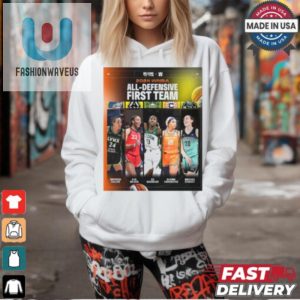 Defend Like A Pro Wnba First Team 2024 Funny Tshirt fashionwaveus 1 2