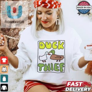 Funny Unique Duck Thief Shirt Get Quacky With Style fashionwaveus 1 2