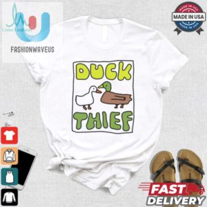 Funny Unique Duck Thief Shirt Get Quacky With Style fashionwaveus 1 3