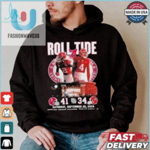 Roll Tide Bama Beats Bulldogs 4134 Funny Sept 2024 Shirt fashionwaveus 1 2