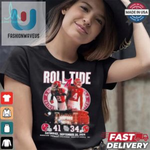 Roll Tide Bama Beats Bulldogs 4134 Funny Sept 2024 Shirt fashionwaveus 1 3