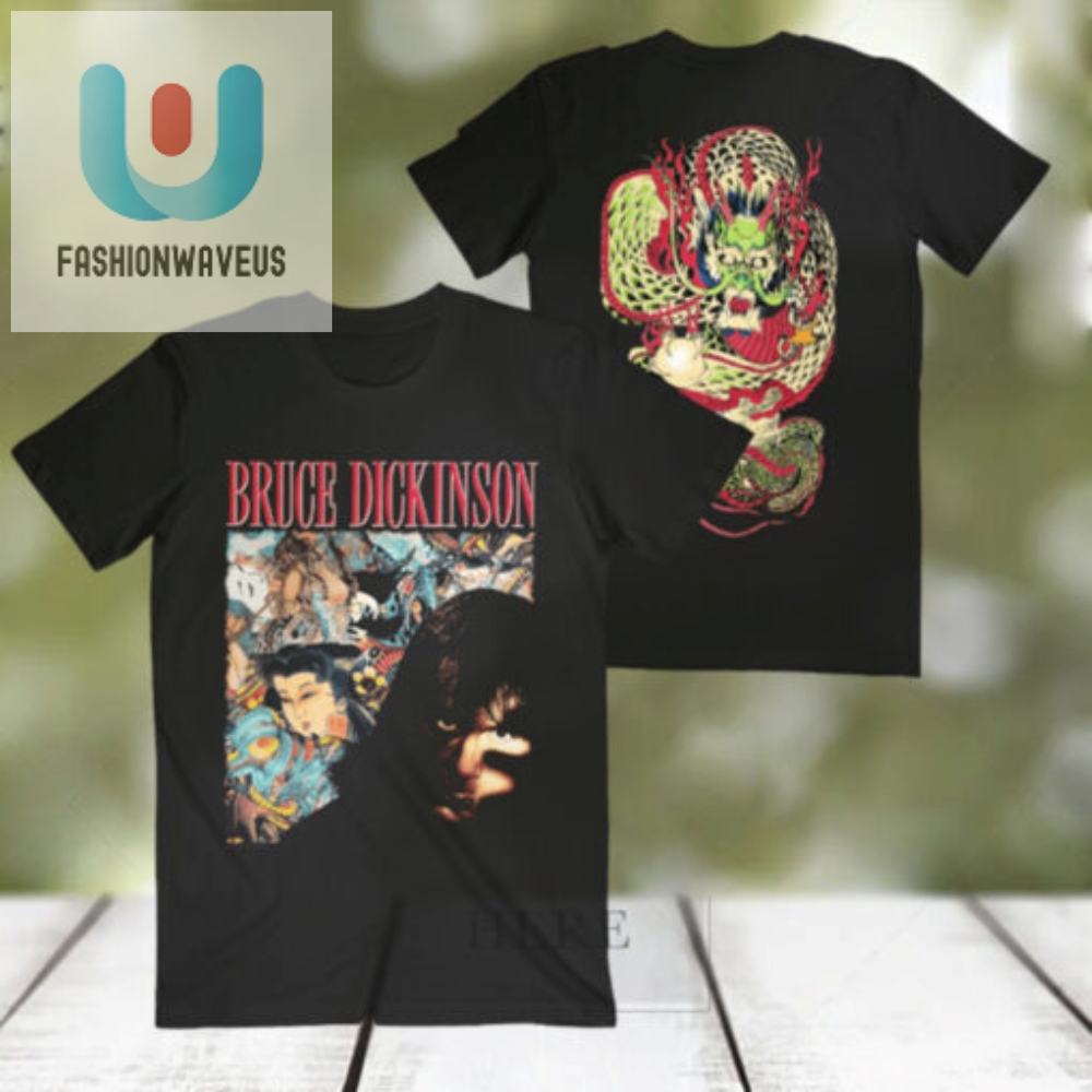 Rock Your Quirk Bruce Dickinson Funny Tattooed Millionaire Tee fashionwaveus 1