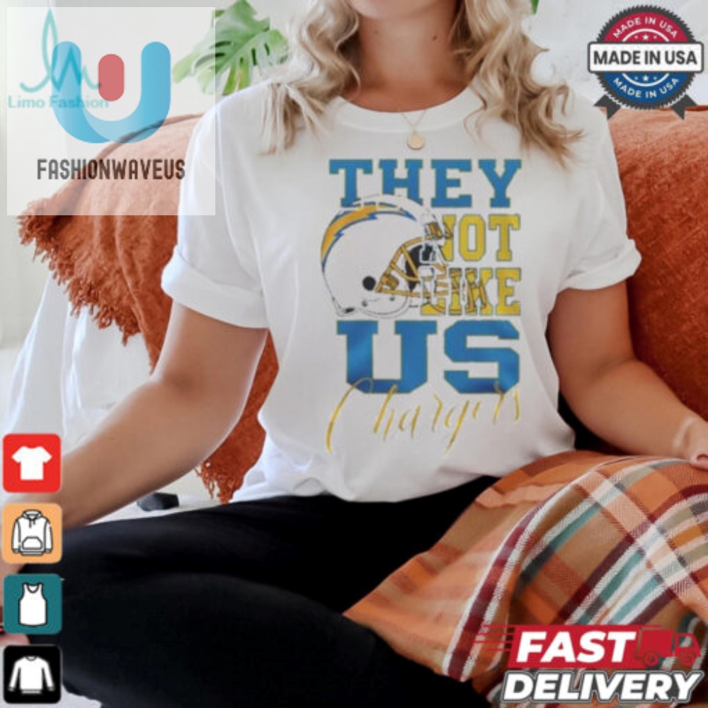 Unique  Funny Los Angeles Chargers Not Like Us Shirt