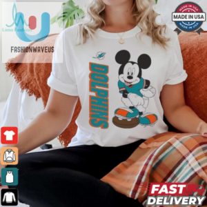 Laugh Out Loud Mickey Mouse Miami Dolphins 2024 Shirt fashionwaveus 1 2