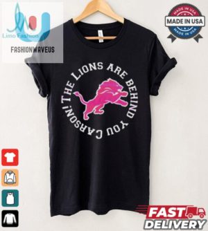 Roar With Laughter Carsons Lions Logo Tee fashionwaveus 1 2