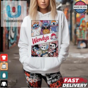 Spooky Stitch Meets Wendys Hilarious Halloween Shirt fashionwaveus 1 2