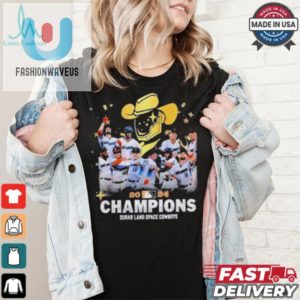 Score Big Laughs 2024 Champs Sugar Land Space Cowboys Tee fashionwaveus 1 3