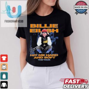 Billie Eilish 2024 Tour Tee Laugh Rock In Style fashionwaveus 1 2