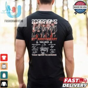 60Th Scorpions Humor Tee Rock On With Signature Style fashionwaveus 1 1