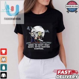 Humorous Michael Jason Hunting Campers Shirt fashionwaveus 1 2