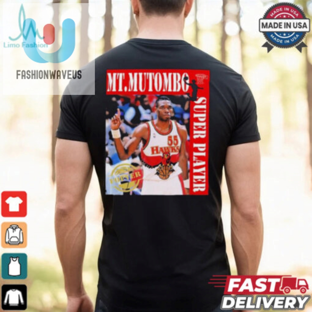 Laugh Loud Dikembe Mutombo Nba Hawks Tee