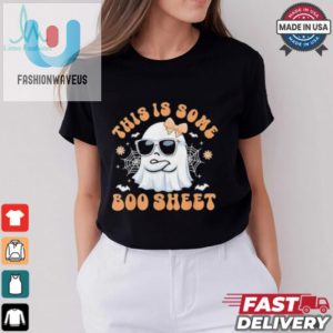 Funny Boo Sheet Ghost Shirt For Women Unique Halloween Tee fashionwaveus 1 2