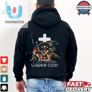 Funny 2024 Nuggets Tee One Nation Under God Shirt fashionwaveus 1 3