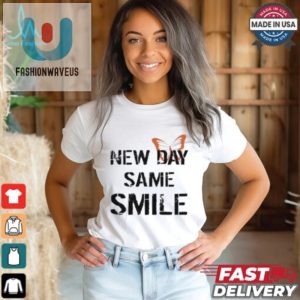 Aja Wilson Tee New Day Same Smile Unique Humor fashionwaveus 1 1