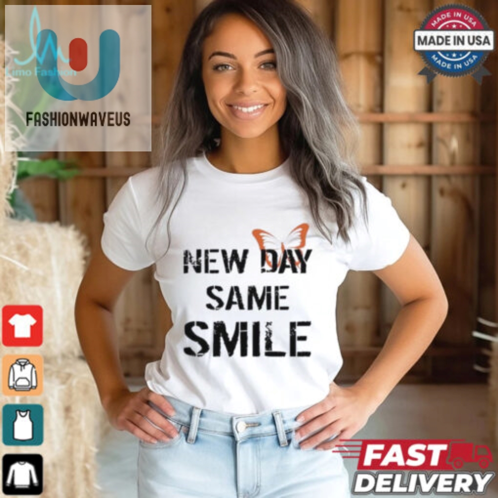 Aja Wilson Tee New Day Same Smile Unique Humor