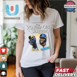 Score Big Laughs Jackson Merrill Brewers Tshirt 2024 fashionwaveus 1 3