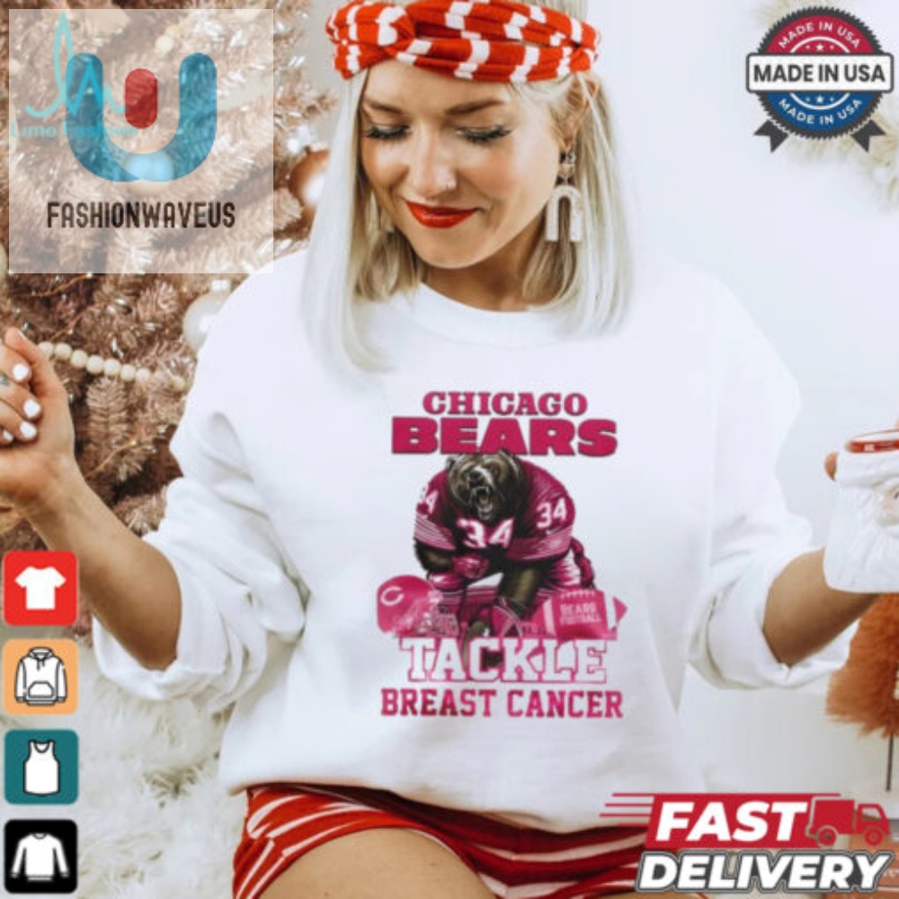 Chicago Bears Tackle Breast Cancer 2024 T Shirt 